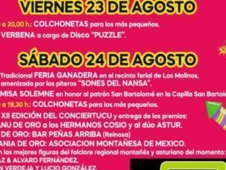 Eventos de la tercera semana de agosto
