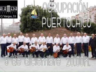 Jueves 5 diciembre, 20.00 Agrupación Puertochico en la Cafetería Alameda