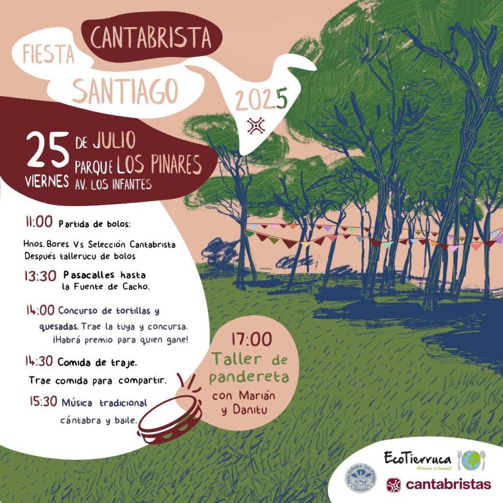Viernes 25 de julio, 11.00 Fiesta de Santiago con Cantabristas en Santander. Viernes 25 de julio, 11.00 Fiesta de Santiago con Cantabristas en Santander.